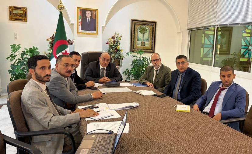 Meeting with the Independent National Electoral Authority via videoconference
